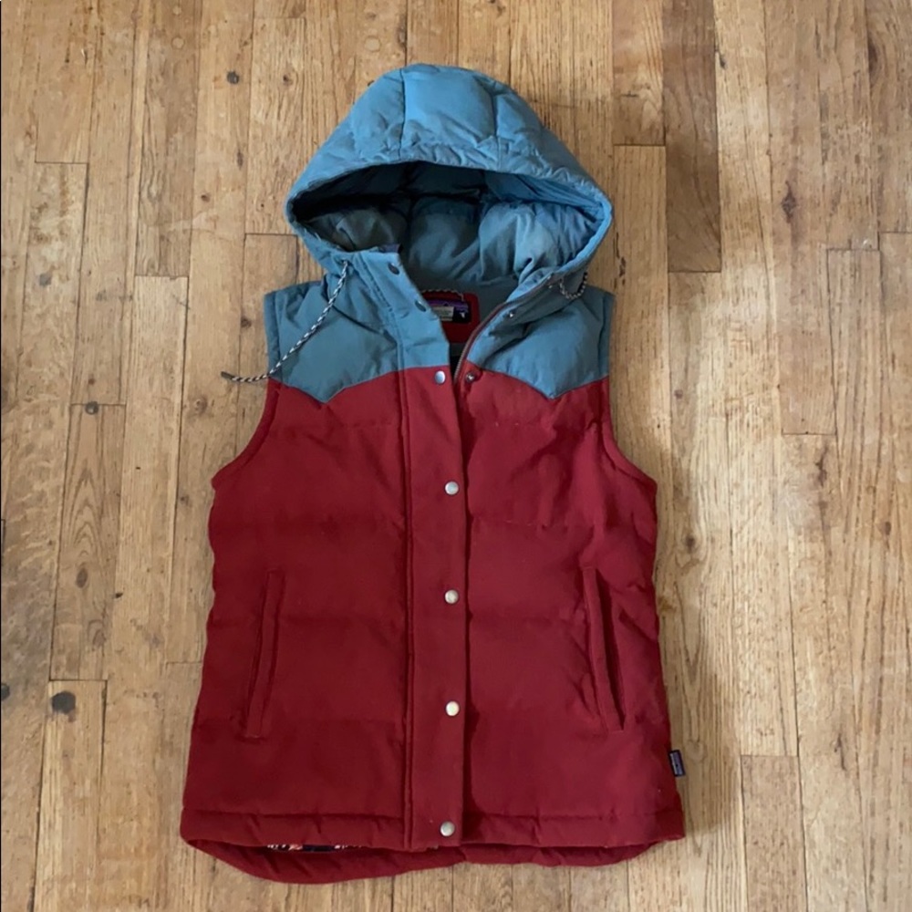 Patagonia bivy down vest discontinued colors
